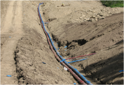 Pipe in ground